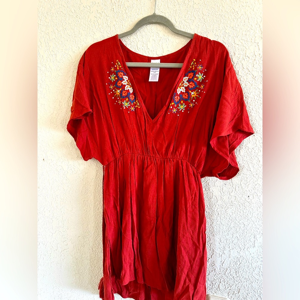 Time and Tru Embroidered Tunic